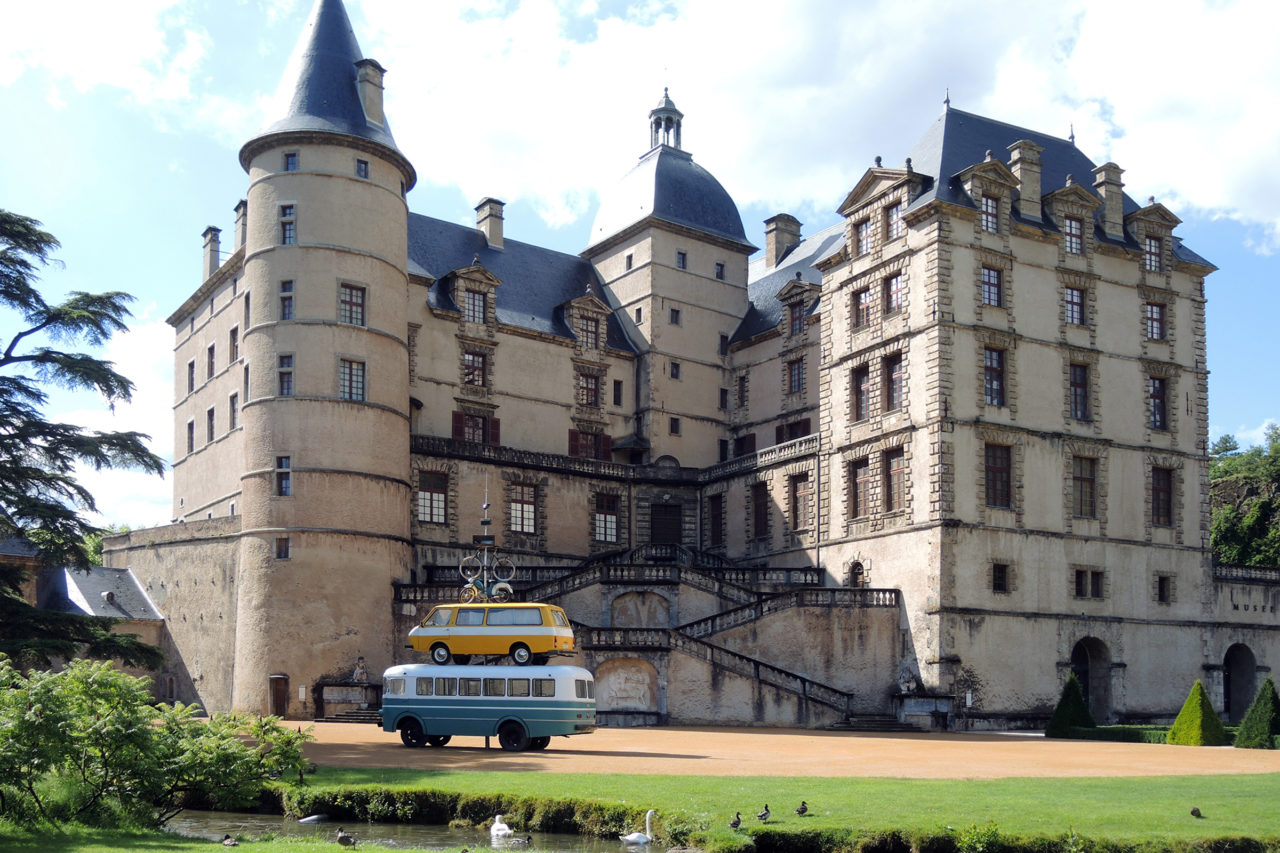 Pinpointing Progress (2018), Château de Vizille, Vizille, France, 2020 (photo: H. Puig)