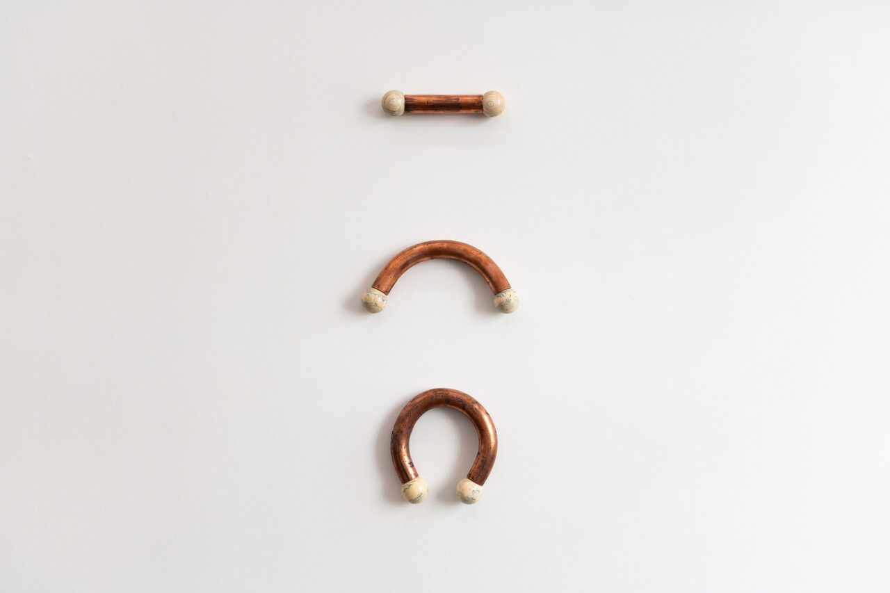 Guilty Pleasures I, II & III (2026), Meessen gallery, Brussels, Belgium (photo: Maarten Vanden Eynde)