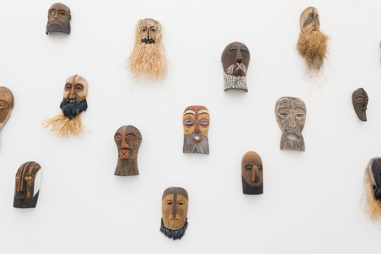 Leopold's Ghost (2026) detail, Meessen gallery, Brussels, BE (photo: Alice Pallot)